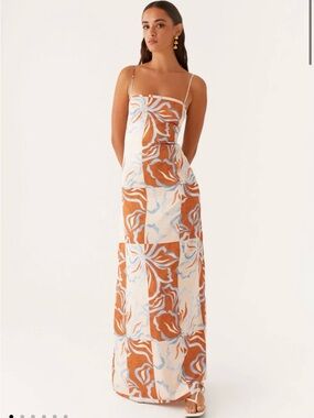 Peppermayo satin maxi dress